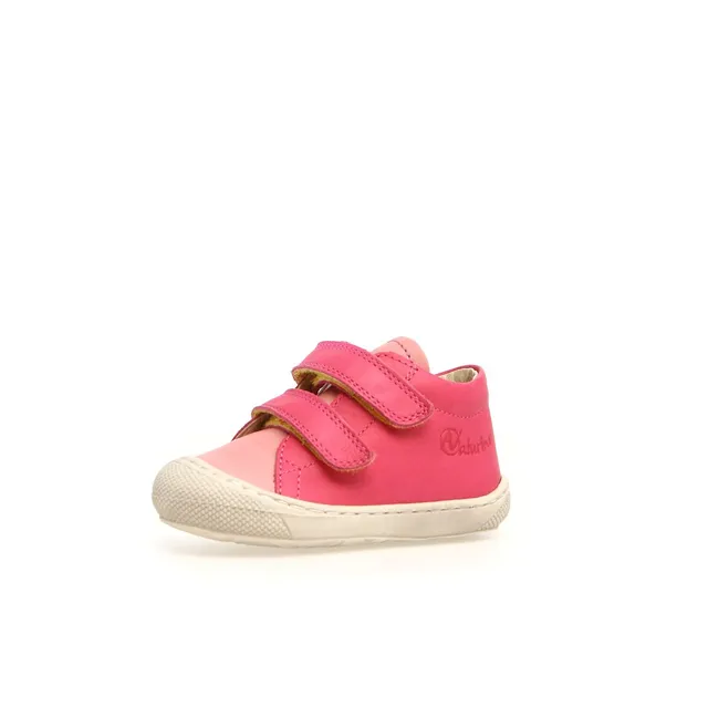 Naturino Cocoon VL scarpine primi passi Candy Flamingo pelle