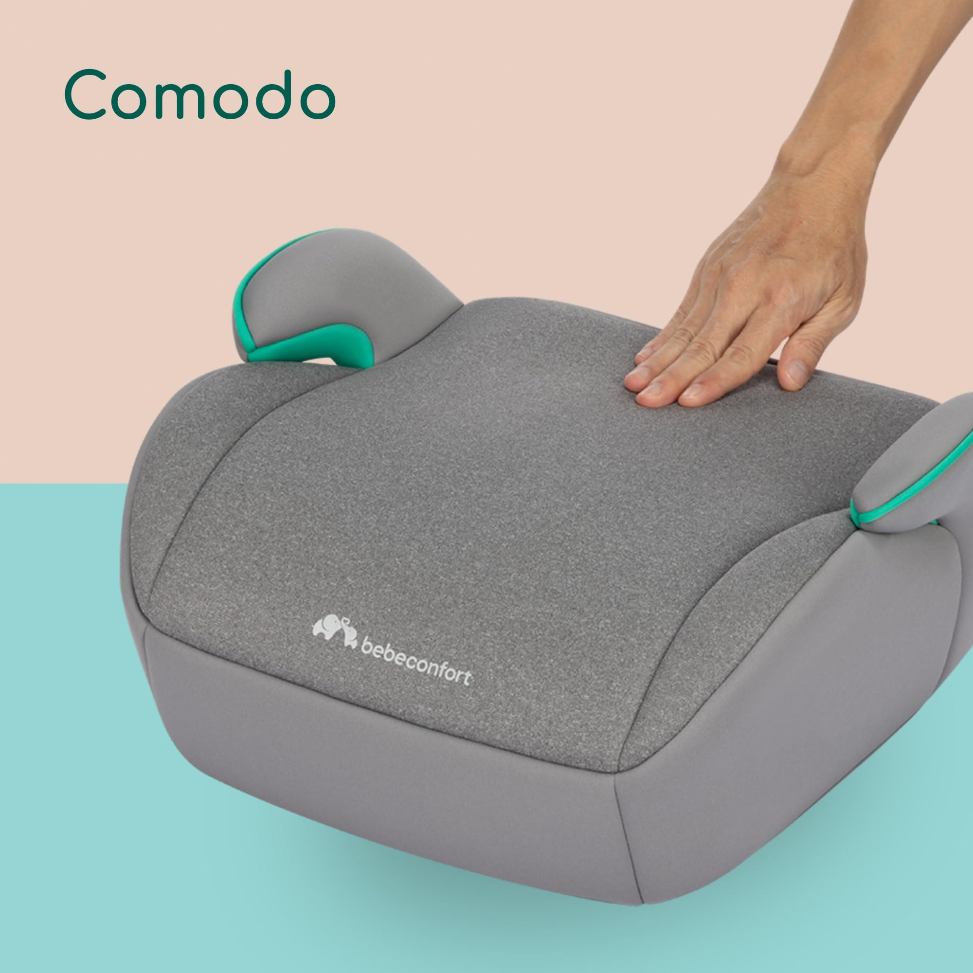 Bebé Confort Manga i-Safe alzatina Tinted Grey