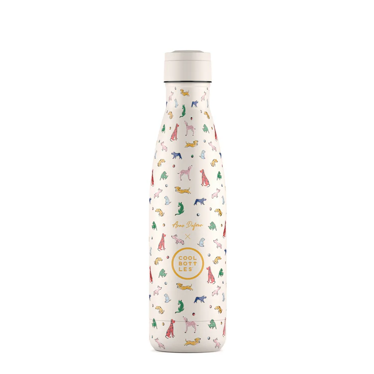 Cool Bottles bottiglia termica 500ml acciaio rilievo 3D