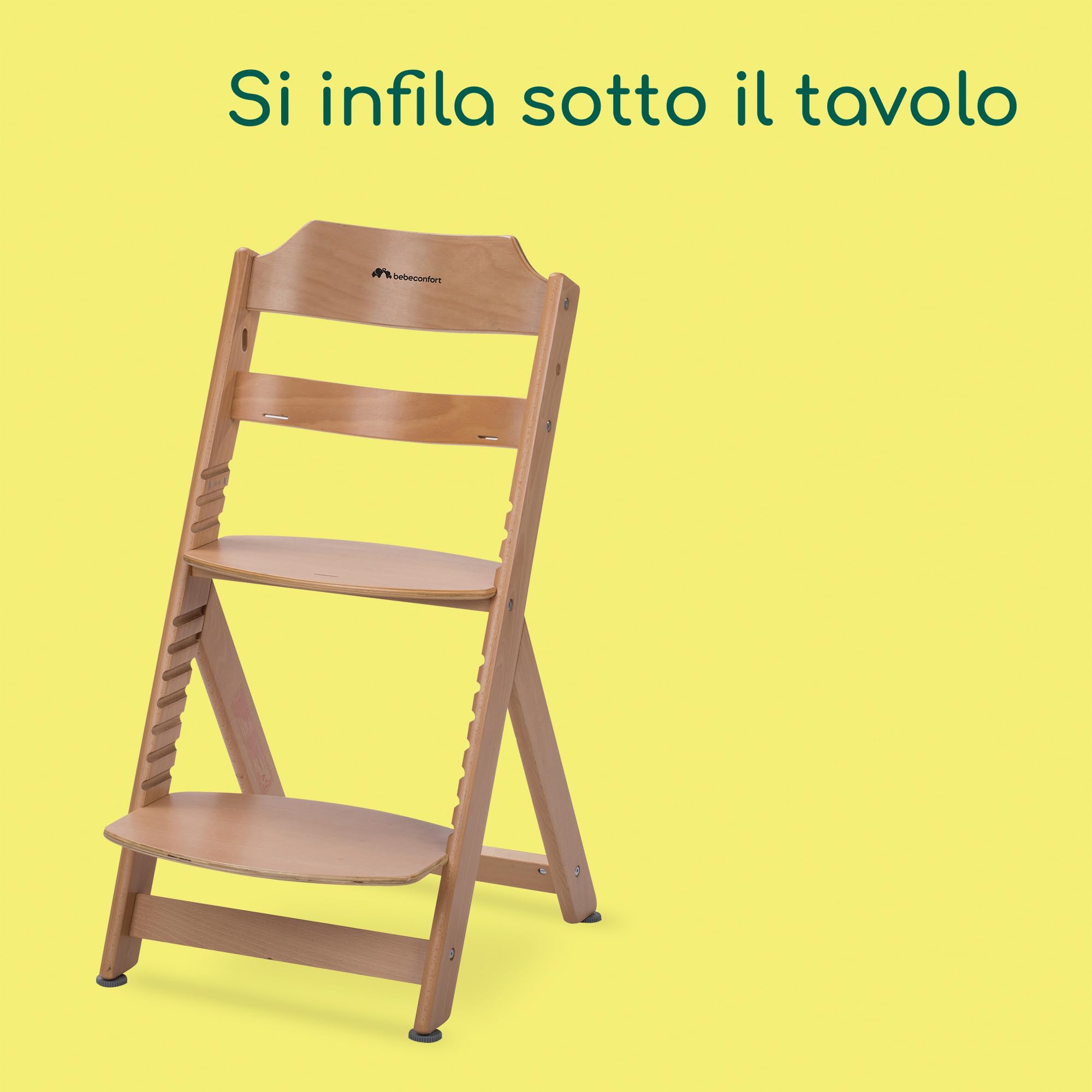 Bébé Confort Timba Seggiolone Legno Naturale 110 kg