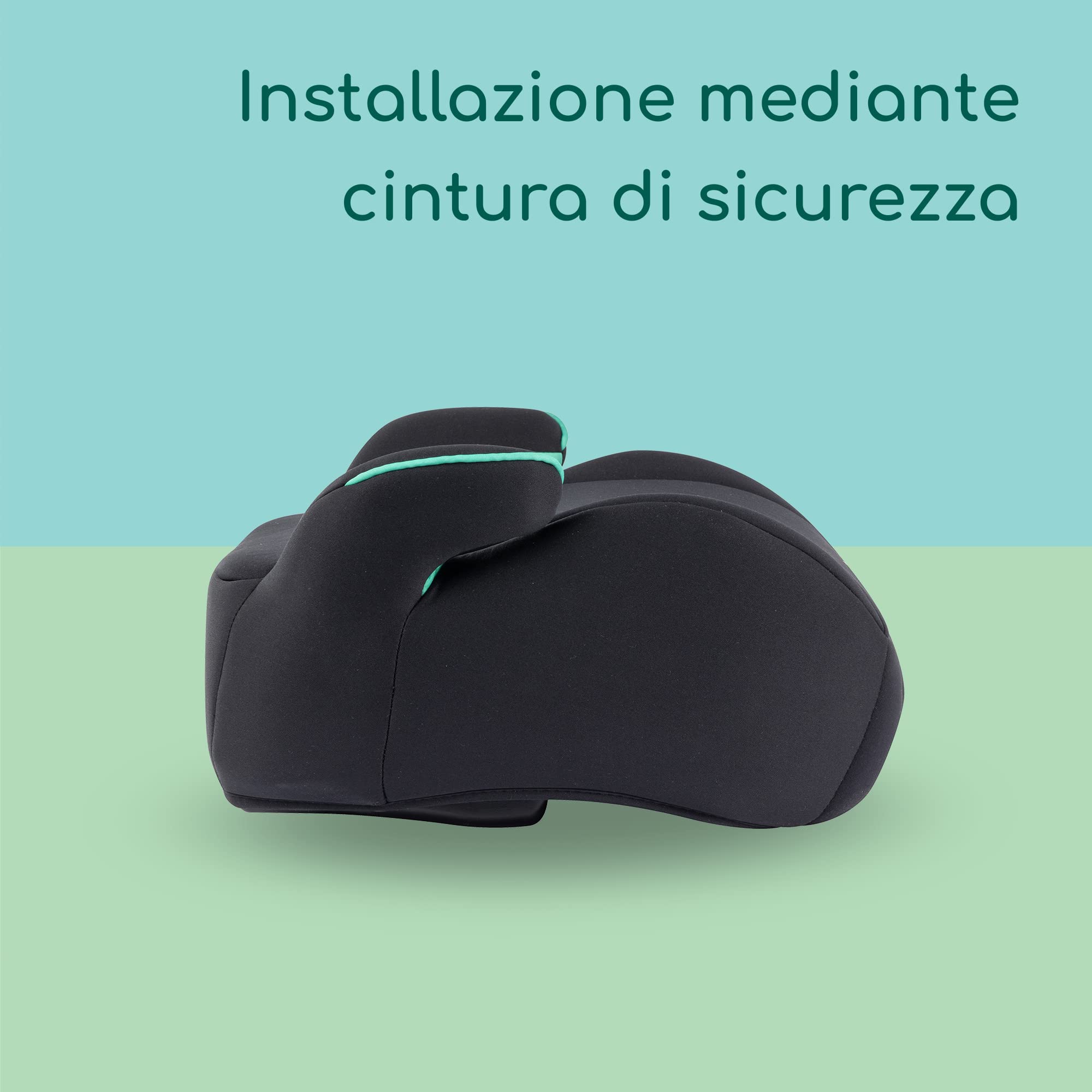 Bebé Confort Manga i-Safe rialzo auto Black leggero 1 kg