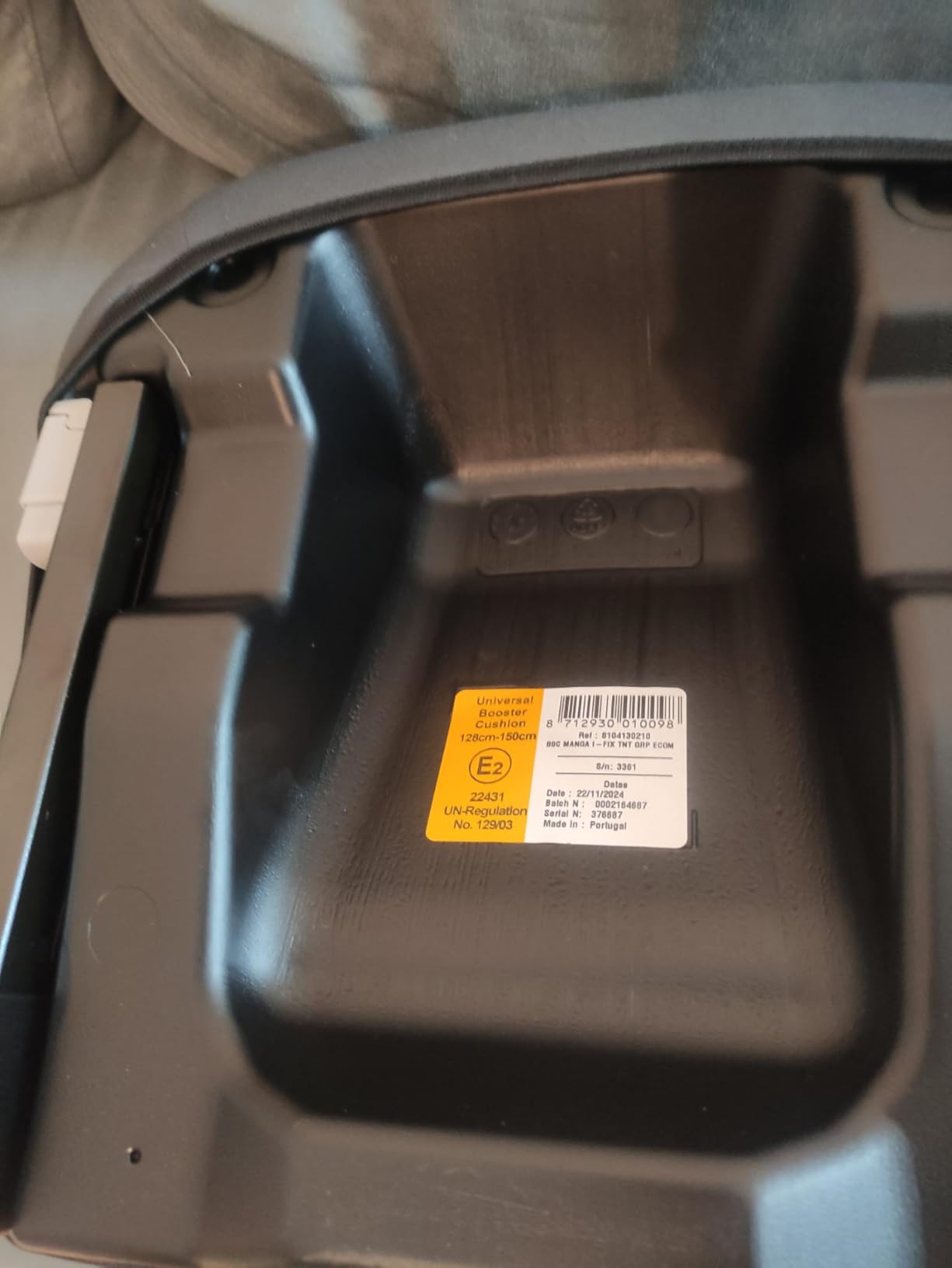 Bebé Confort Manga i-Fix alzatina Isofix Grey