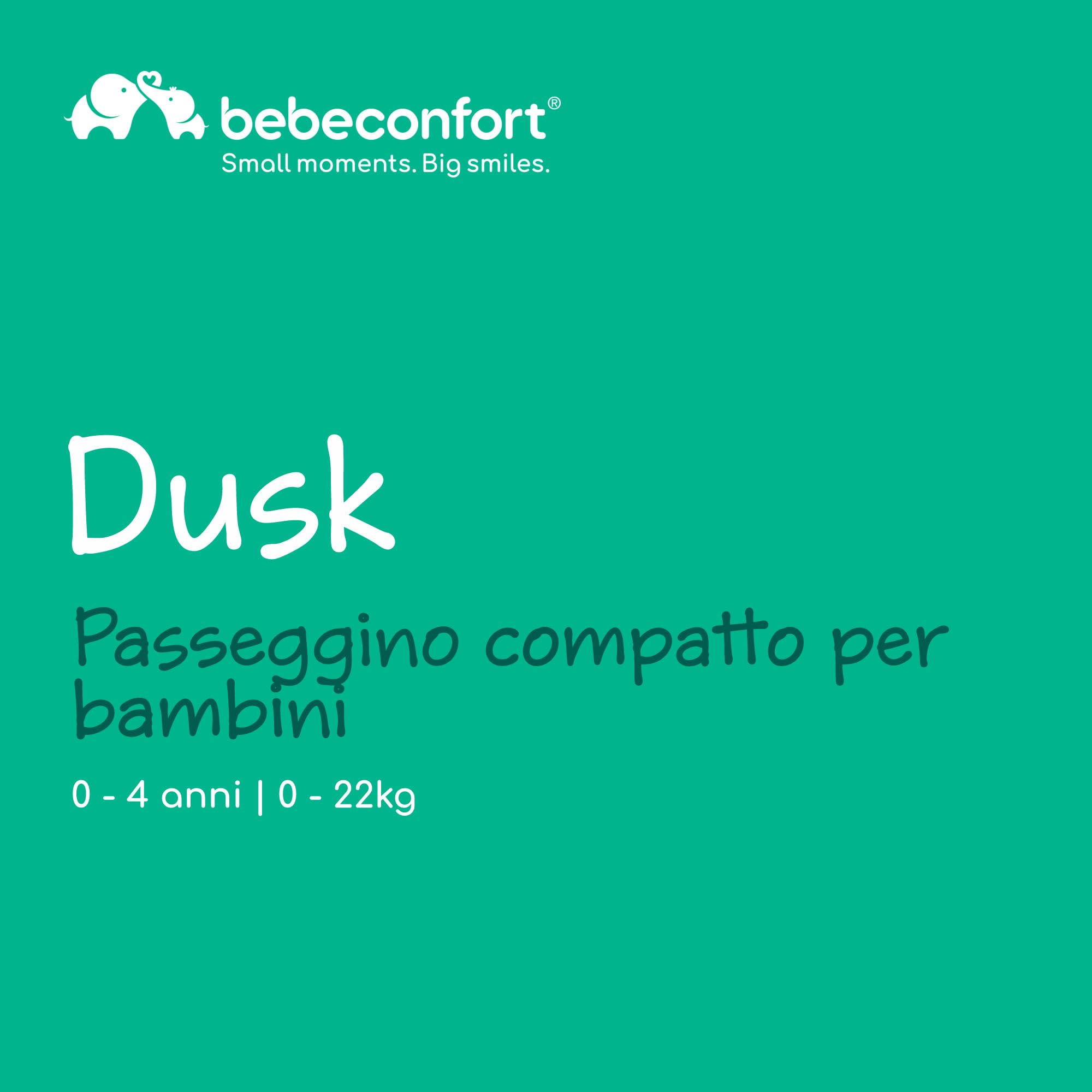 Bebé Confort Dusk Passeggino Mineral Graphite 0-22 kg