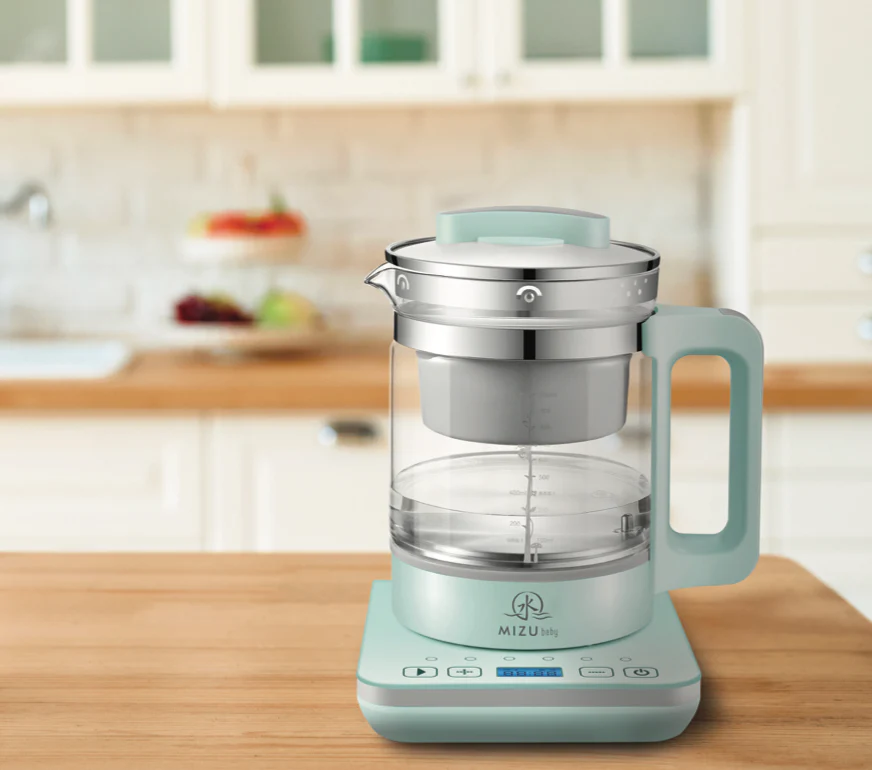 Mizu Baby Izumi 6 in 1 bollitore vetro scaldabiberon