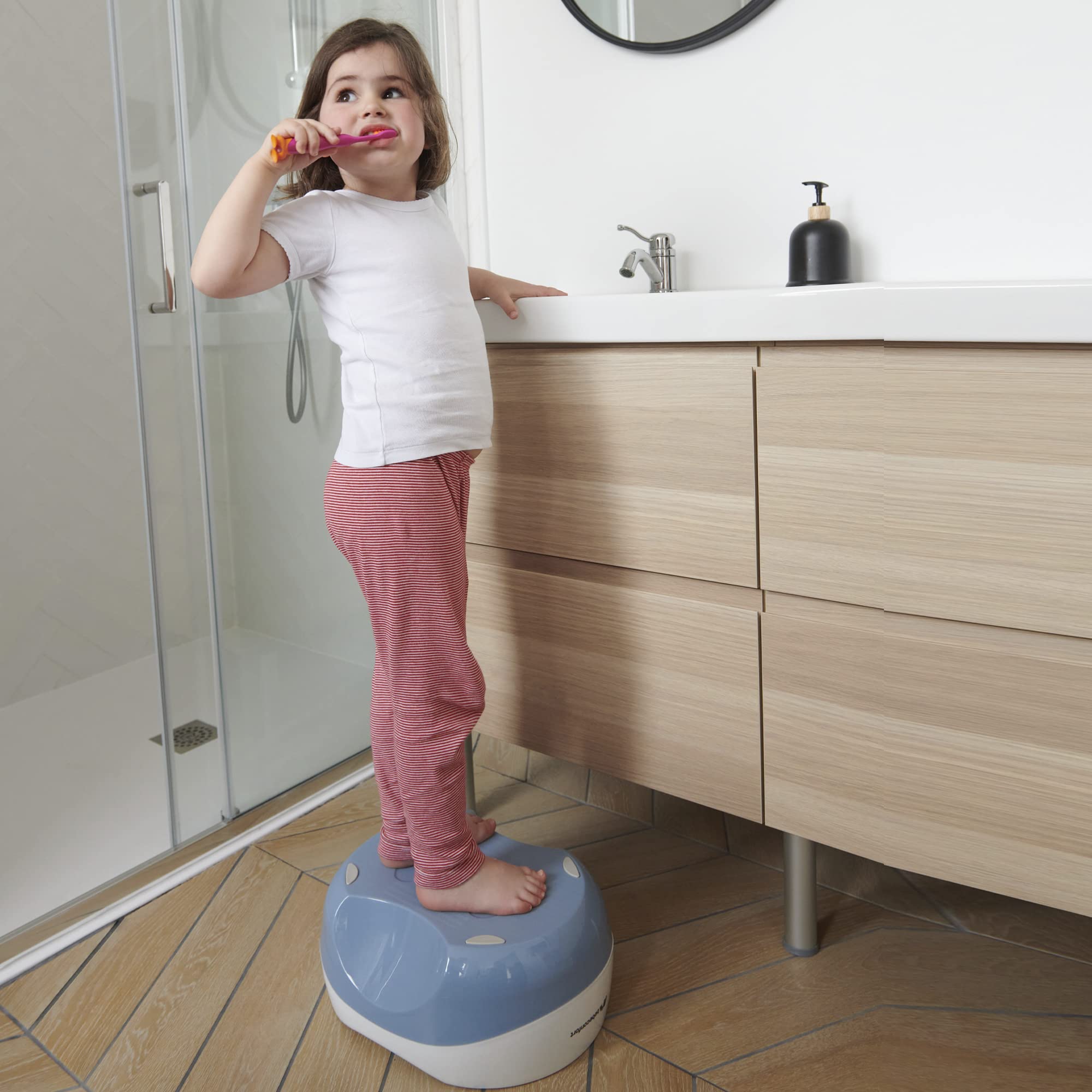 Bebé Confort 3-in-1 Vasino Multifunzione Bianco Grigio 18 Mesi+