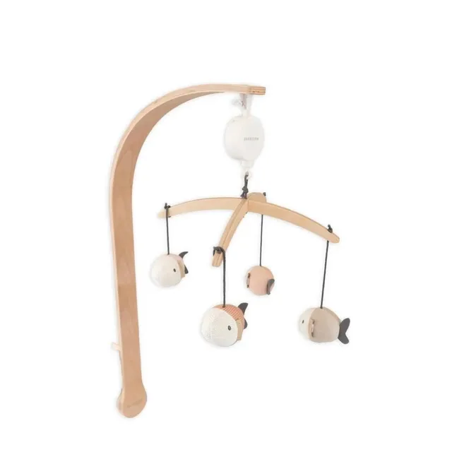 Bamboom Fish giostrina legno culla musicale pesci