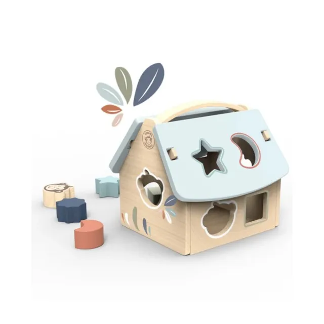 Speedy Monkey Casetta cercaforme legno 8 pezzi
