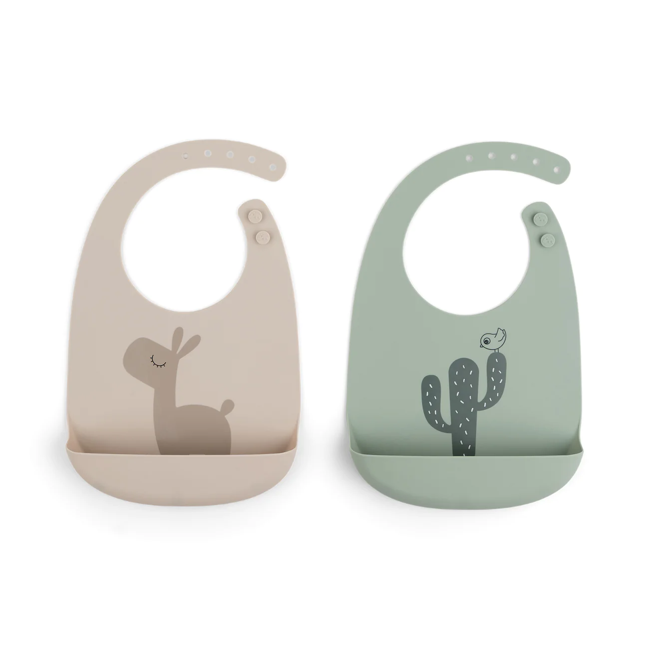 Done by Deer set 2 bavagli silicone con tasca