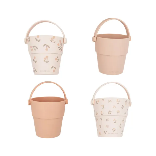 Bamboom Set Secchielli Forati silicone 4 pezzi acqua