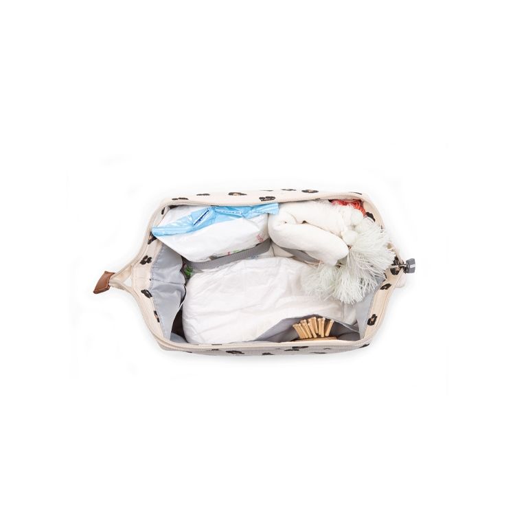 Childhome Baby Necessities beauty case leopardato 25x13cm
