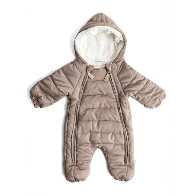Bamboom tuta da neve imbottita Light Chocolate