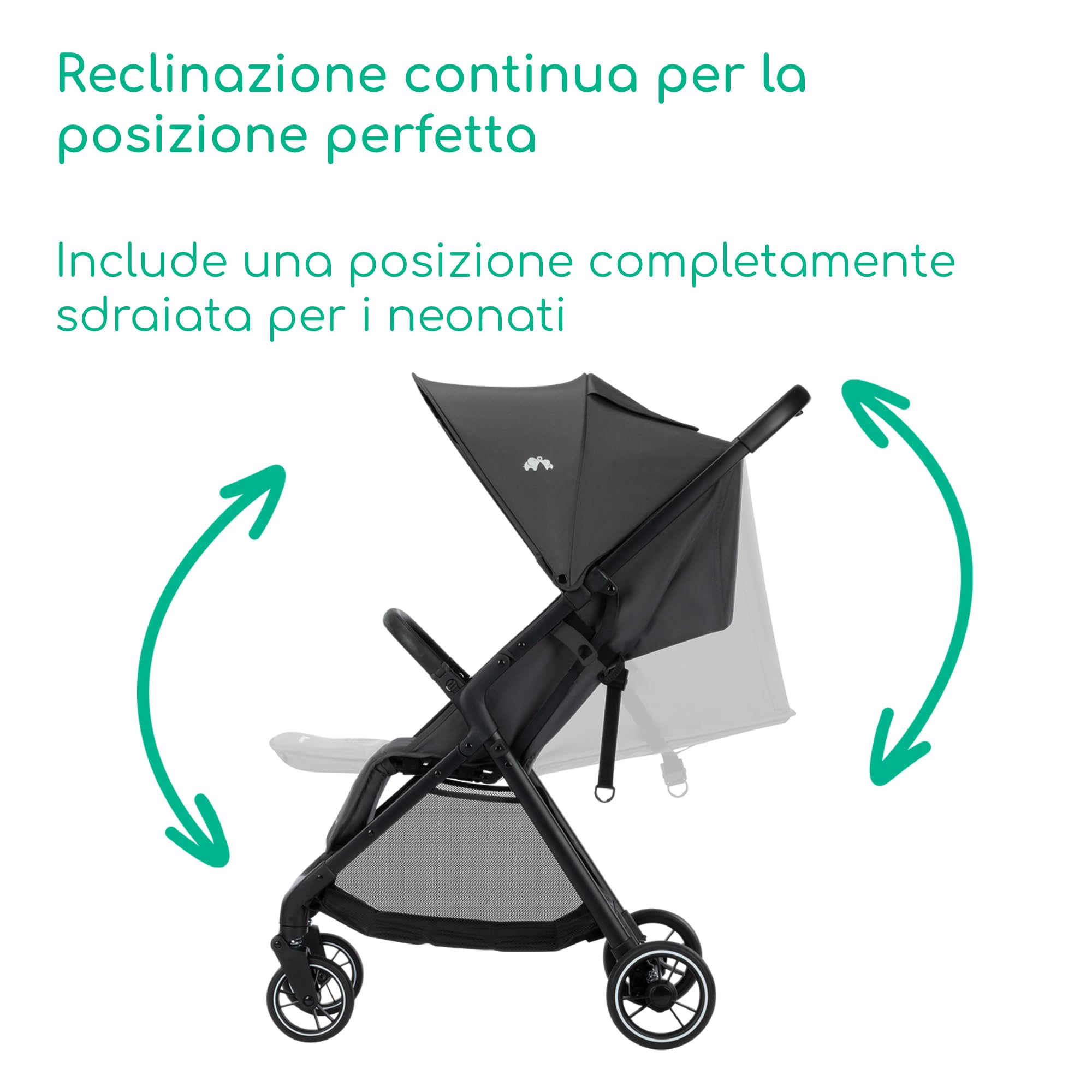 Bebé Confort Azur passeggino compatto Mineral Graphite