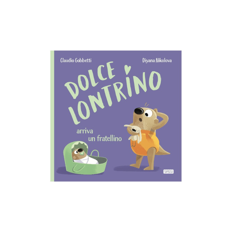 Sassi Dolce Lontrino libro illustrato arriva un fratellino