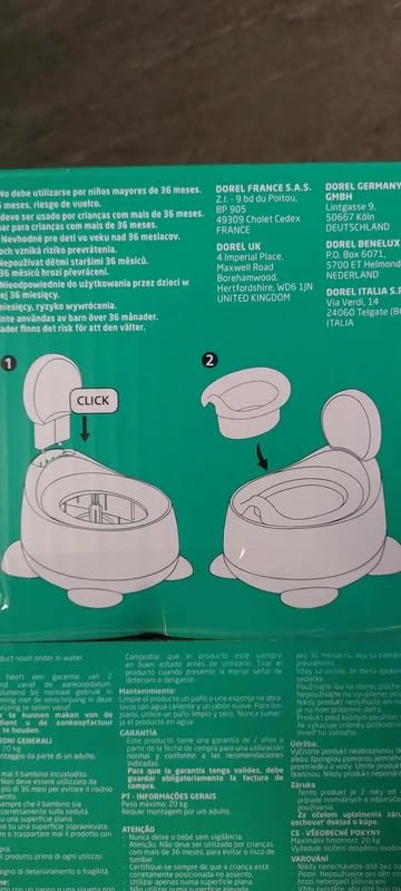 Bebé Confort Mini WC vasino Panda con scarico sonoro