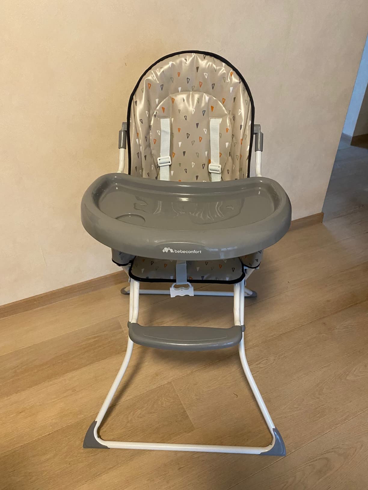 Bebé Confort Kanji seggiolone pappa Warm Grey pieghevole