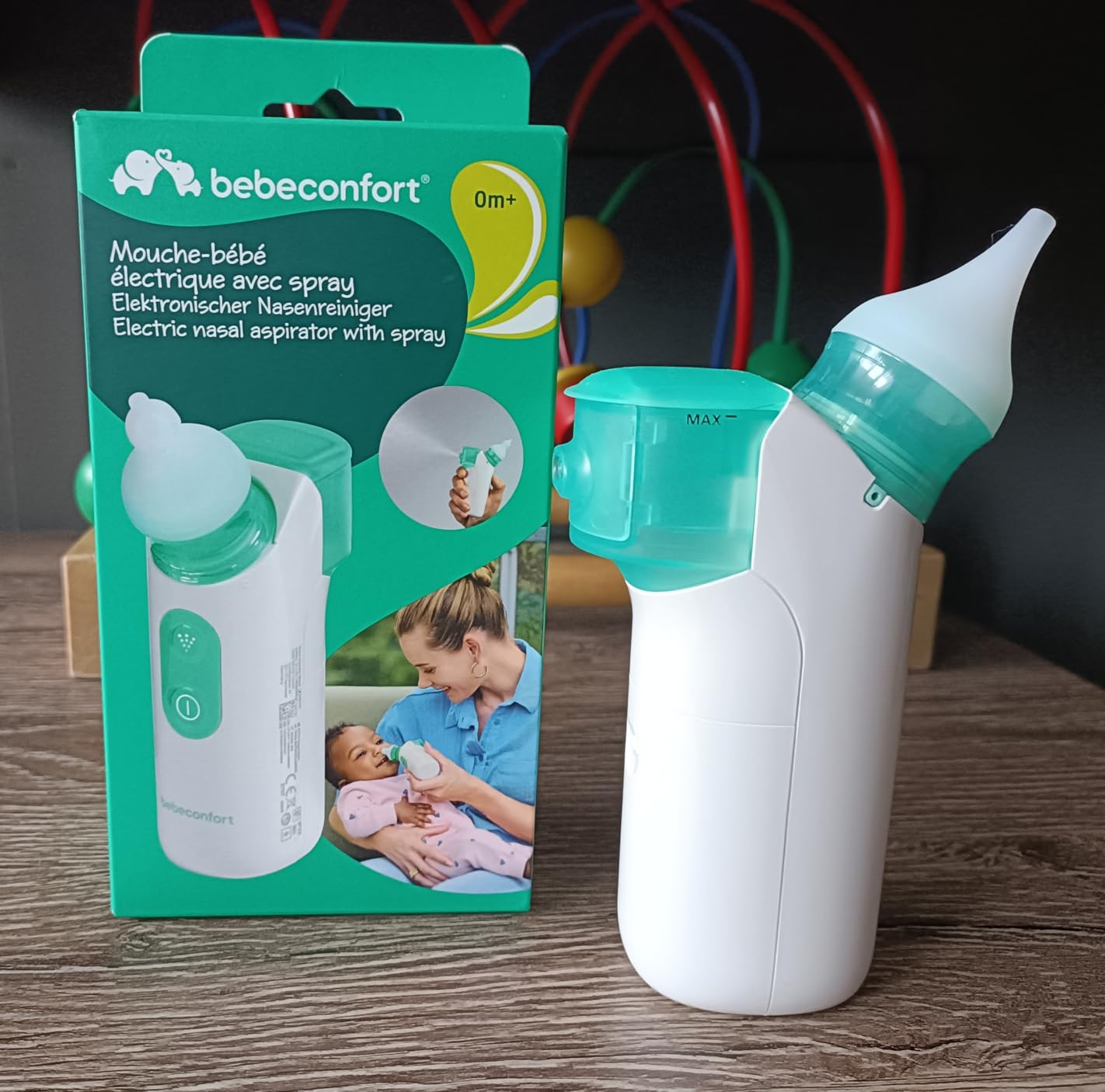 Bebé Confort Aspiratore Nasale Elettrico 2 in 1 0 Mesi+