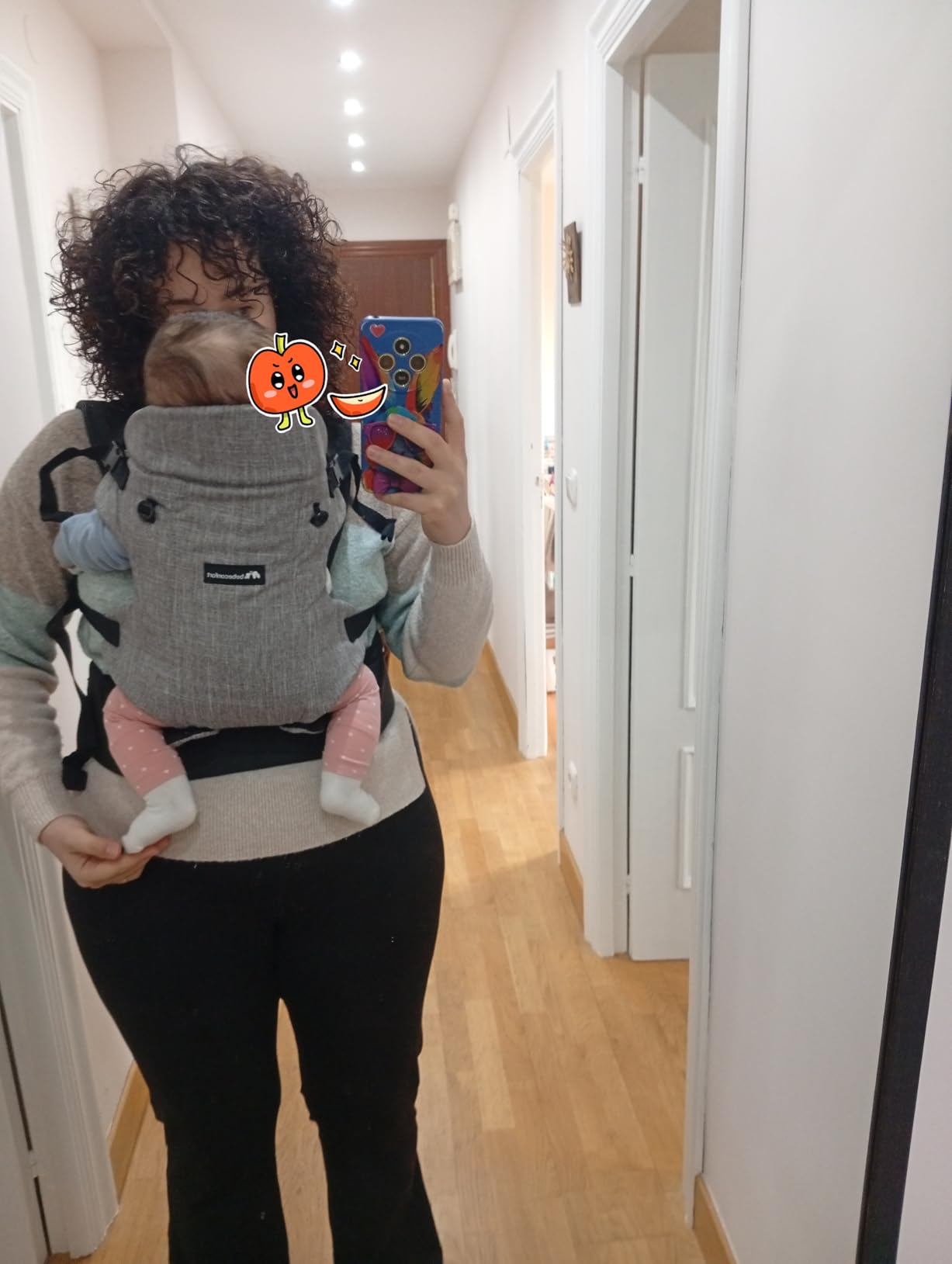 Bébé Confort Go4 Marsupio Ergonomico Black Chic 15 kg