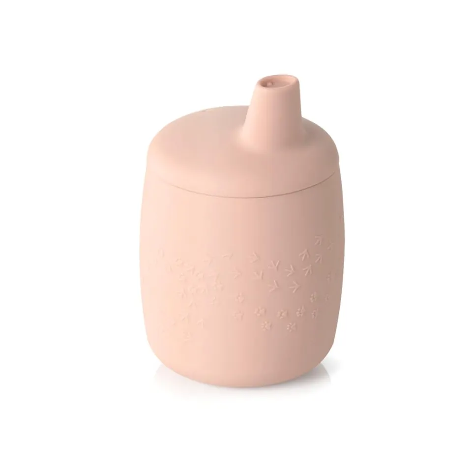 Jané Bicchiere Apprendimento Silicone Rosa Antigoccia