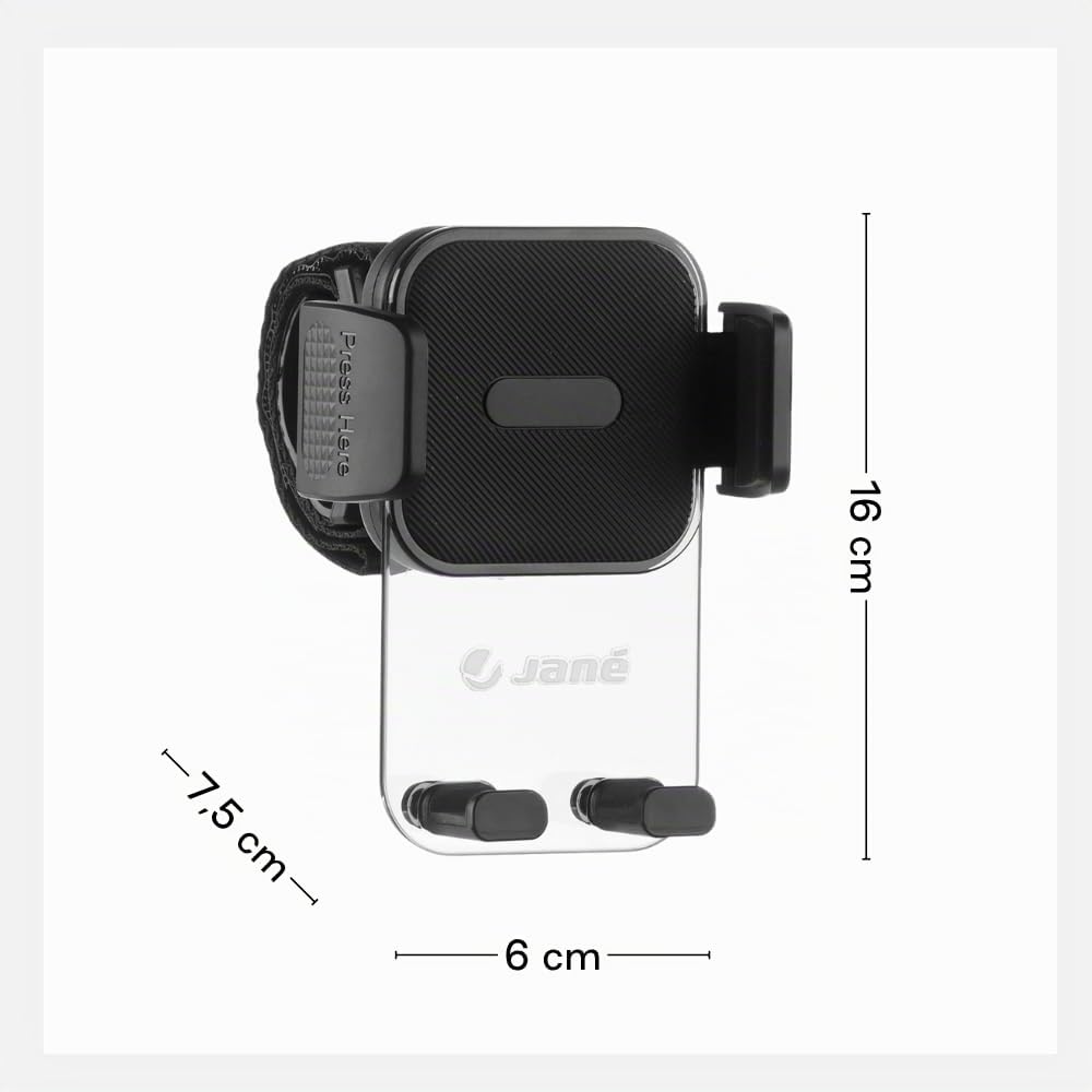 Jané supporto smartphone passeggino universale rotazione 360°