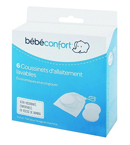 Bébé Confort Coppette Assorbilatte Bambù Lavabili 6 Pezzi