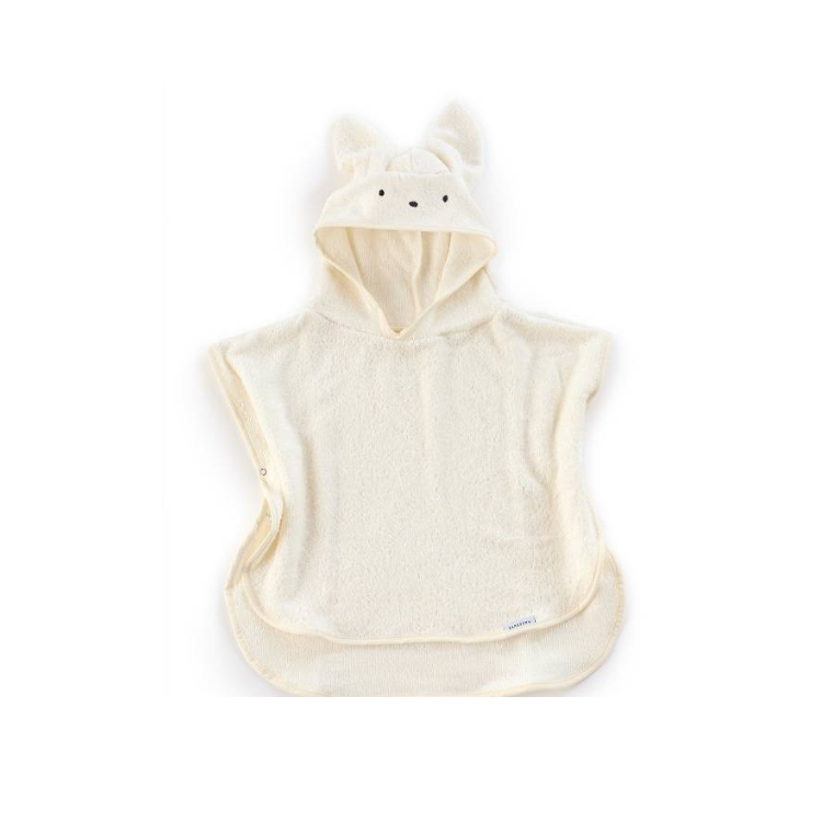 Poncho Mare Spugna di Bambù con Cappuccio 2-4 Anni