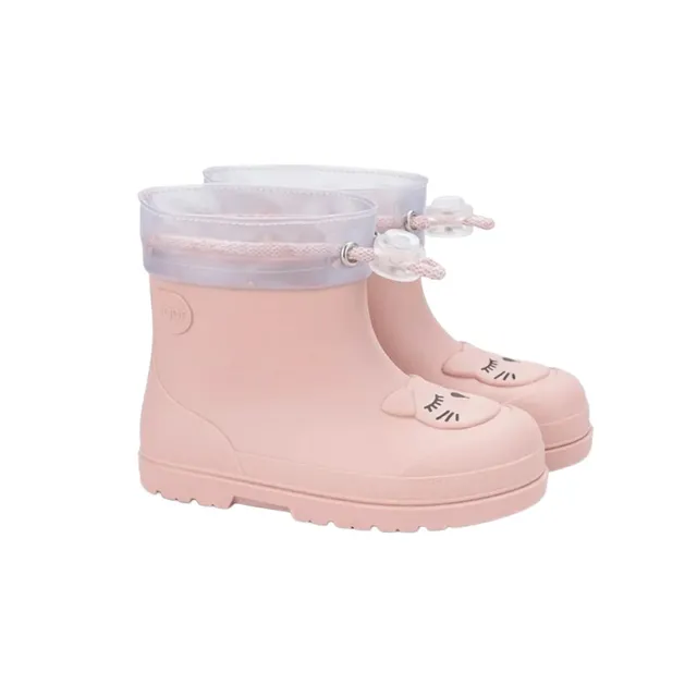 Igor Mendi Gatto Rosa stivaletti pioggia bimbo barefoot