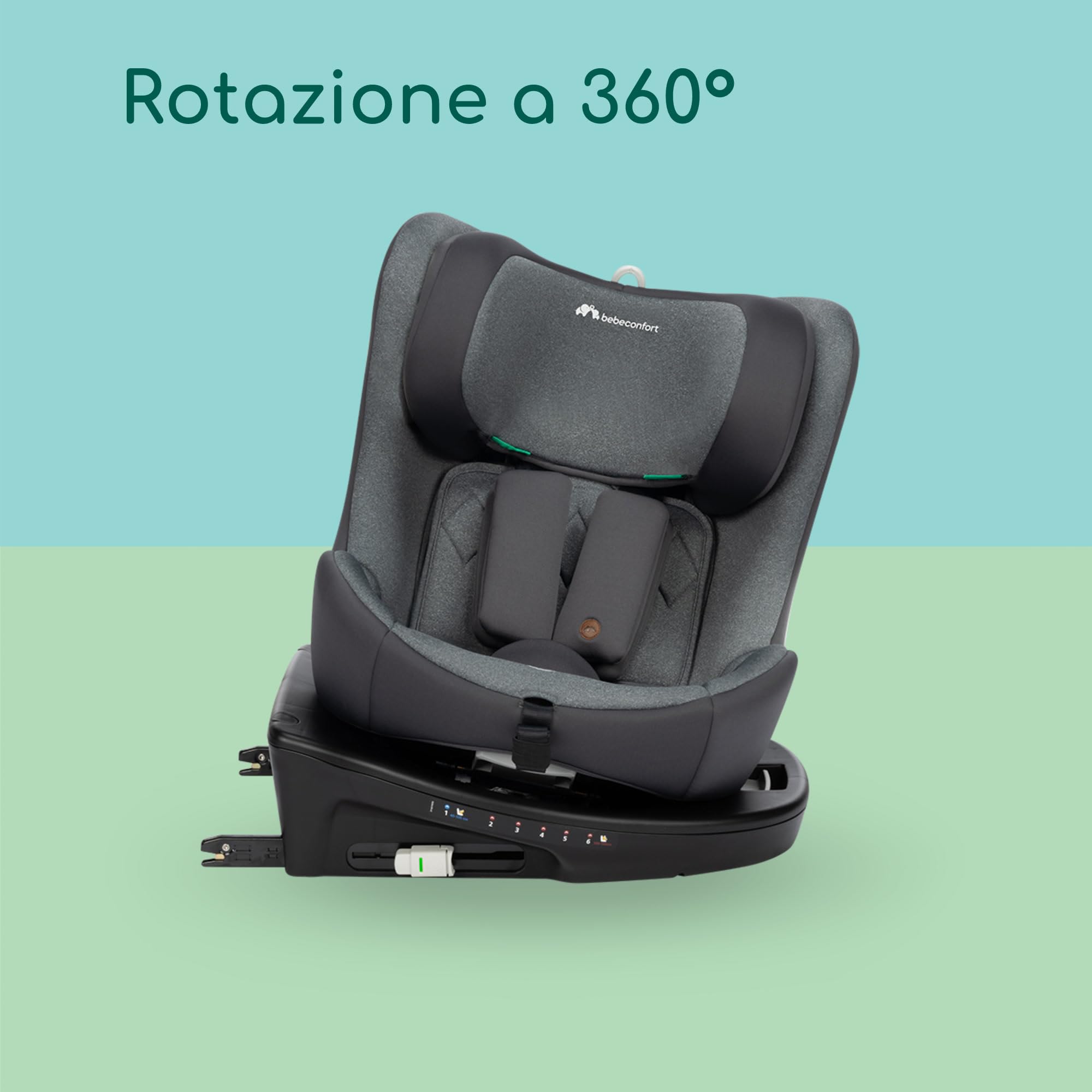 Bebé Confort EvolveFix i-Size seggiolino auto Grafite girevole