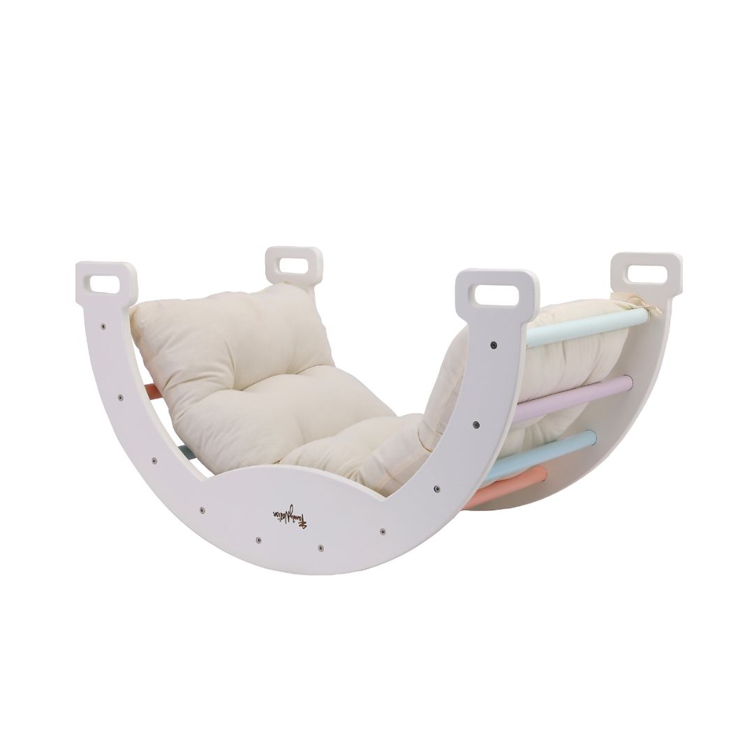 Family Nation Rainbow cuscino arco montessoriano neutro