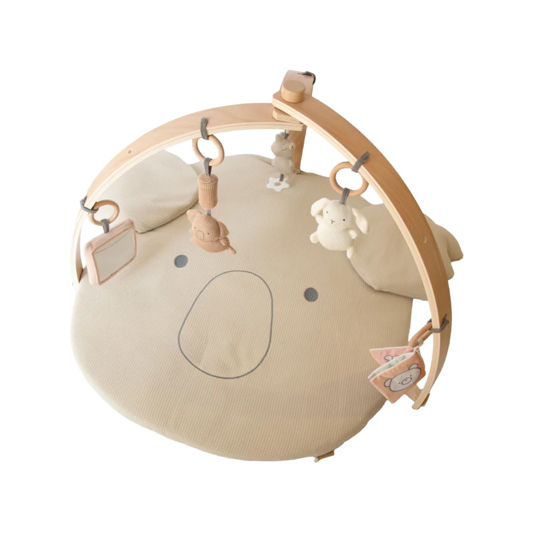 Bamboom tappeto gioco neonato sensoriale tummy time