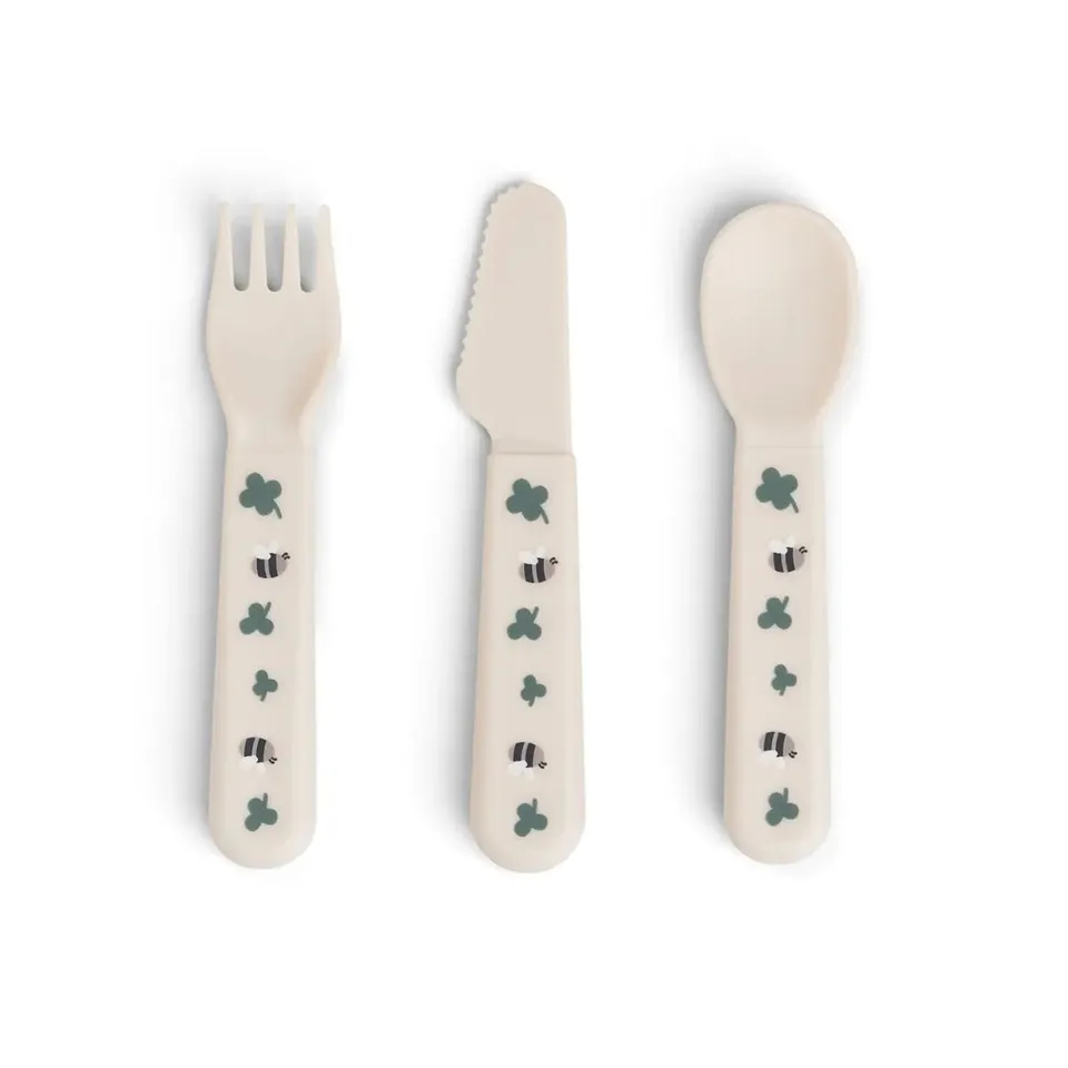 Done by Deer Foodie set 3 posate bimbo bordi morbidi