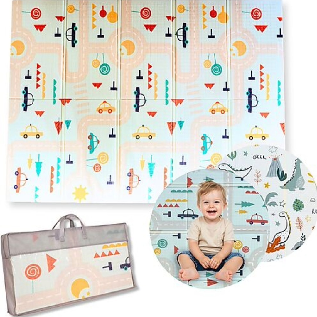 Family Nation Dino Friends tappeto gioco 180x150 pieghevole