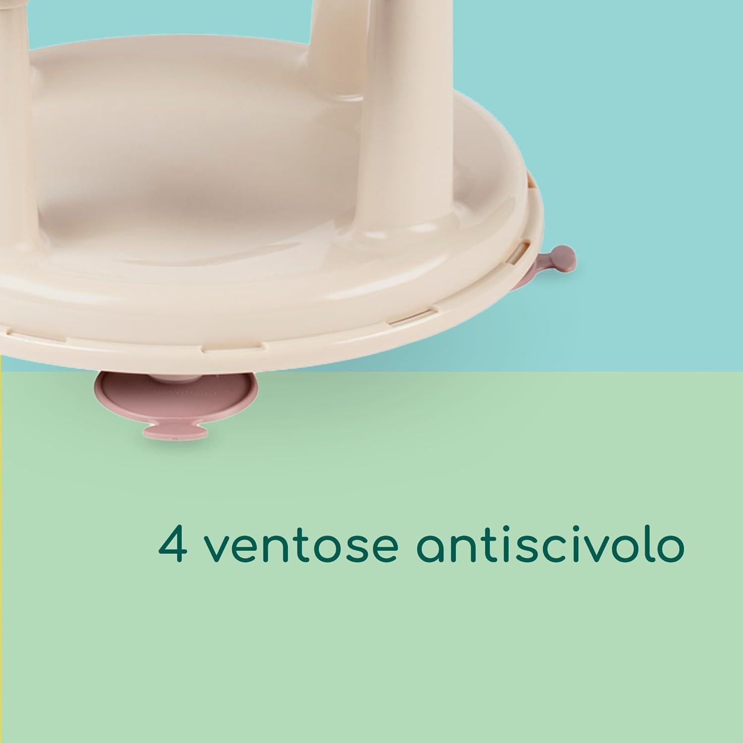 Bebé Confort Seggiolino Bagnetto Girevole Beige 360°