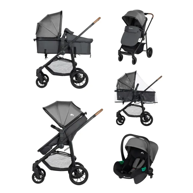 Bebé Confort Haze trio passeggino Tinted Stone i-Size