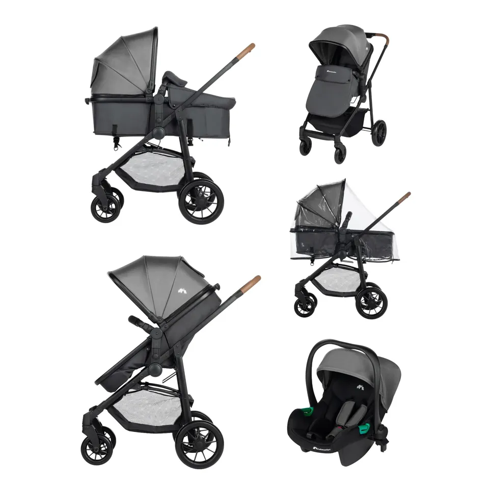 Bebé Confort Haze trio passeggino Tinted Stone i-Size