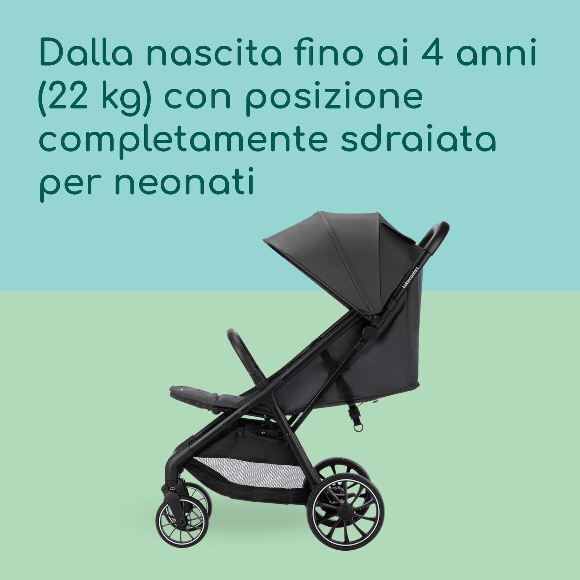 Bebé Confort Artic Passeggino Reclinabile Mineral Graphite 0-22 kg
