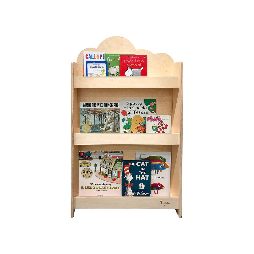 Family Nation Montessori libreria frontale betulla 95cm
