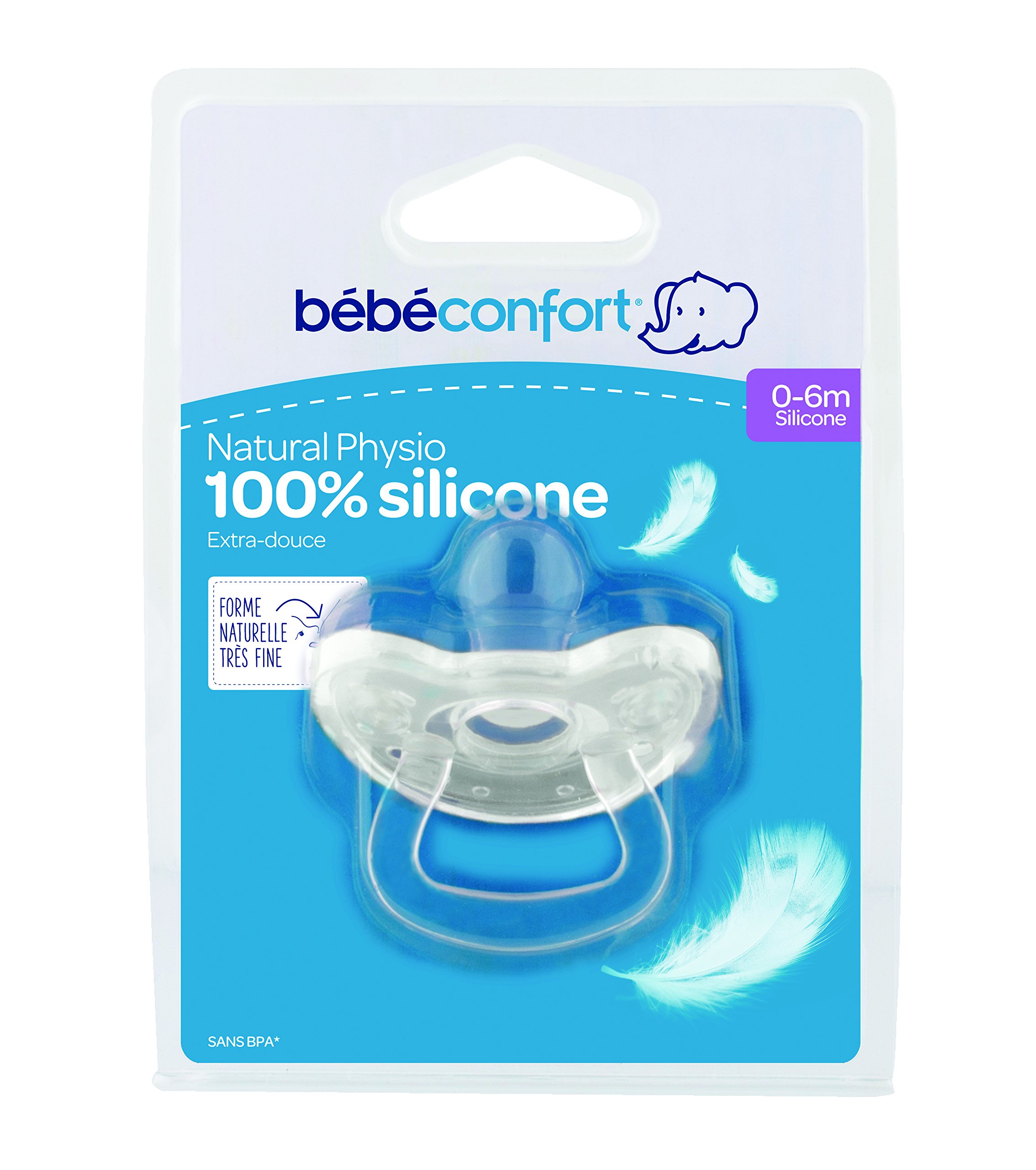 Bebé Confort Physio ciuccio silicone 0-6 mesi fisiologico