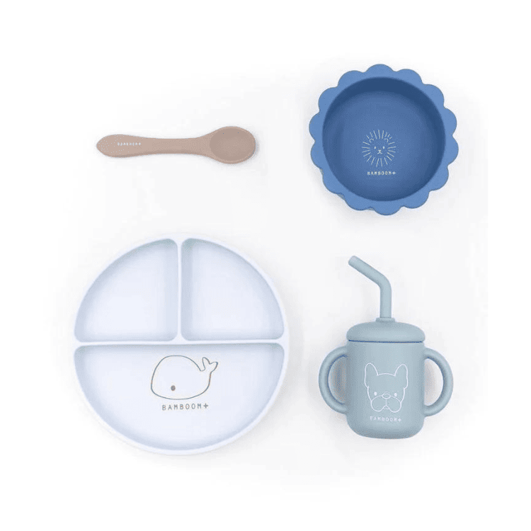 Bamboom Set Bimbo set pappa silicone con ventosa