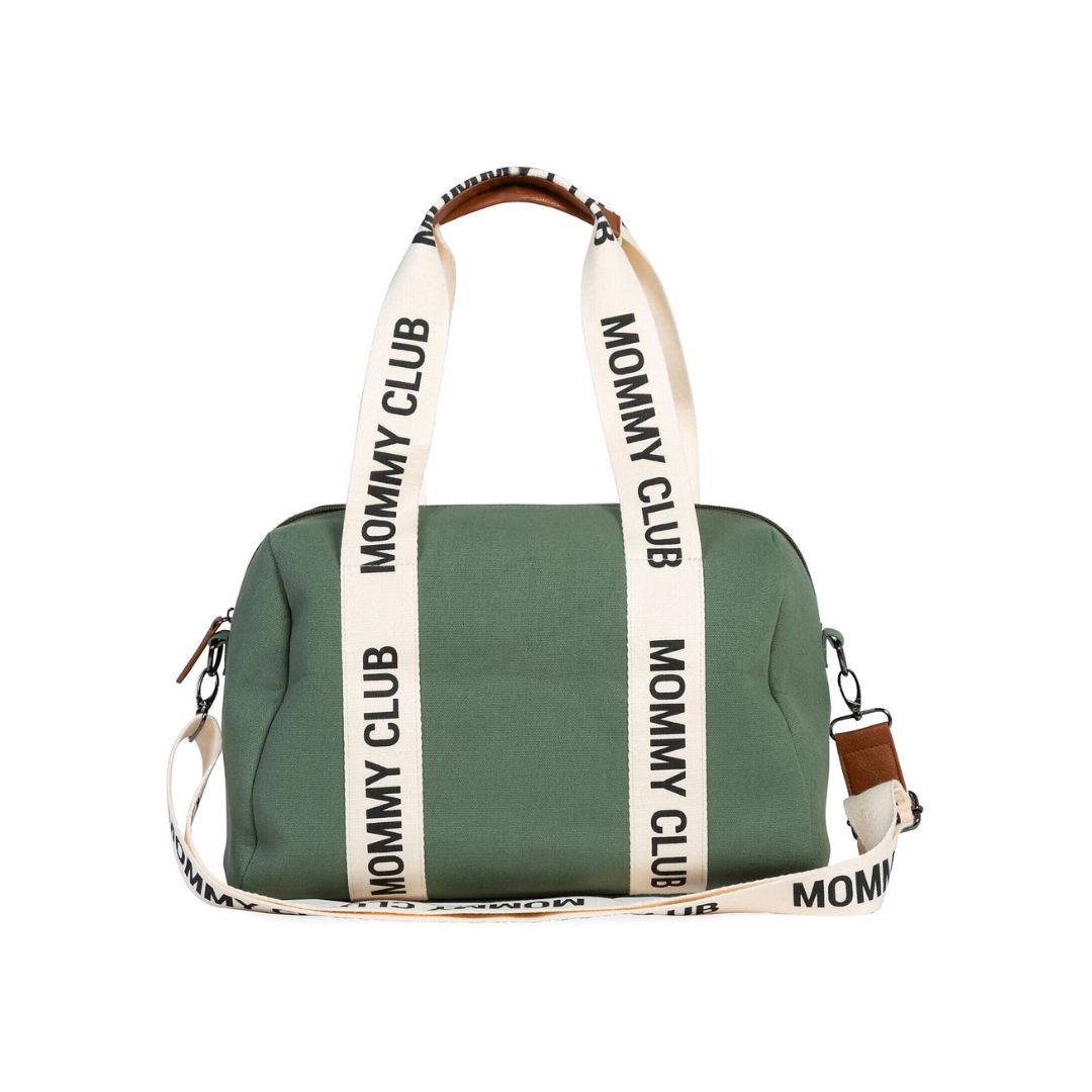 Childhome Mommy Club Borsa Cambio Tela Verde 22 L