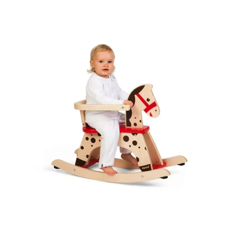 Janod Caramel cavallo a dondolo legno 1 anno+