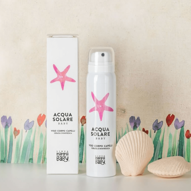 LineaMammaBaby Acqua Solare Baby spray viso corpo