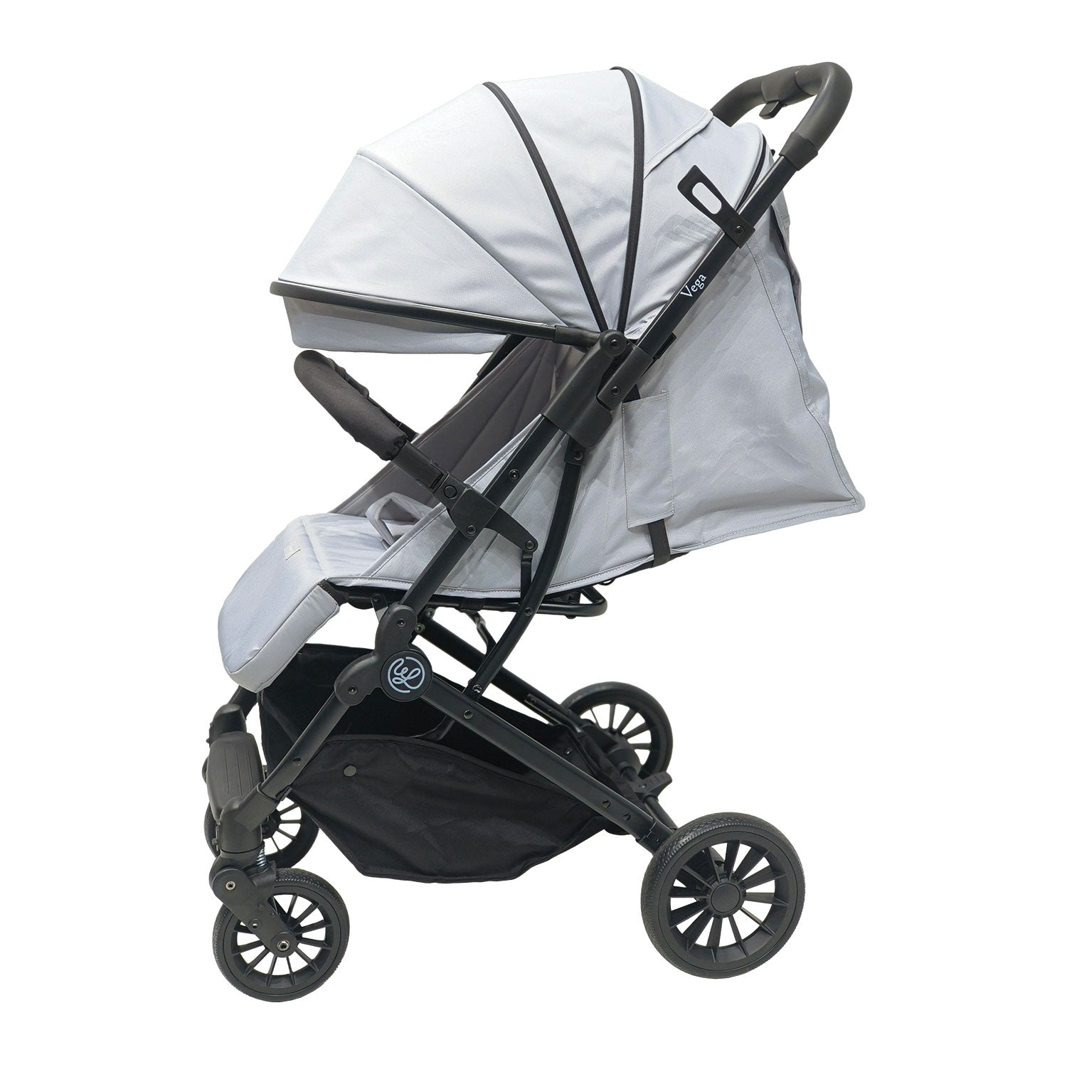 Wonderlife Vega Passeggino Leggero Grigio Reclinabile