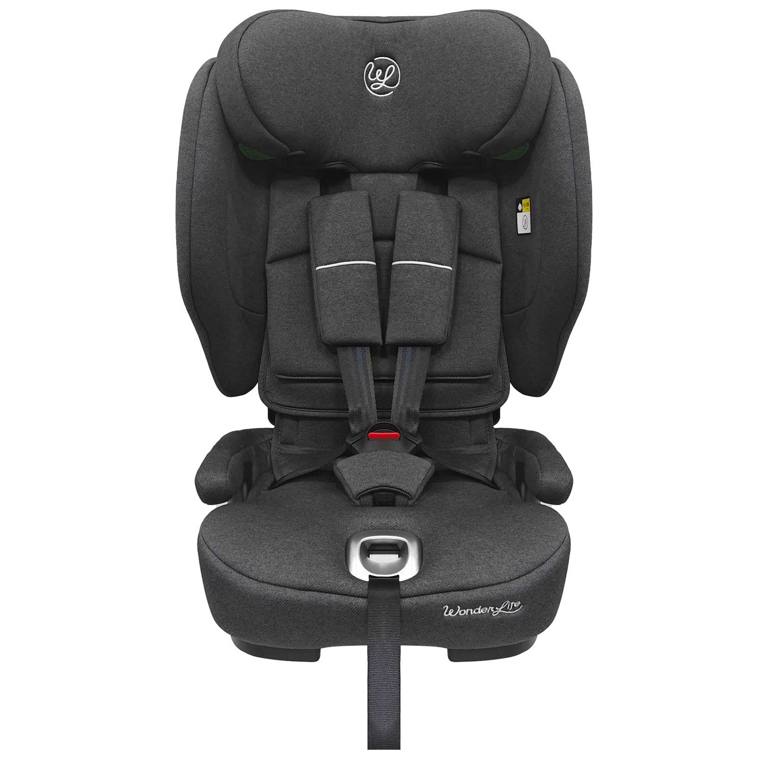 Wonderlife Tivoli Fix i-Size Seggiolino Auto Dark Grey 76-150 cm pieghevole
