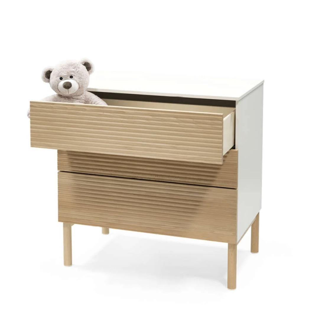 Stokke Sleepi cassettiera Natural 3 cassetti legno