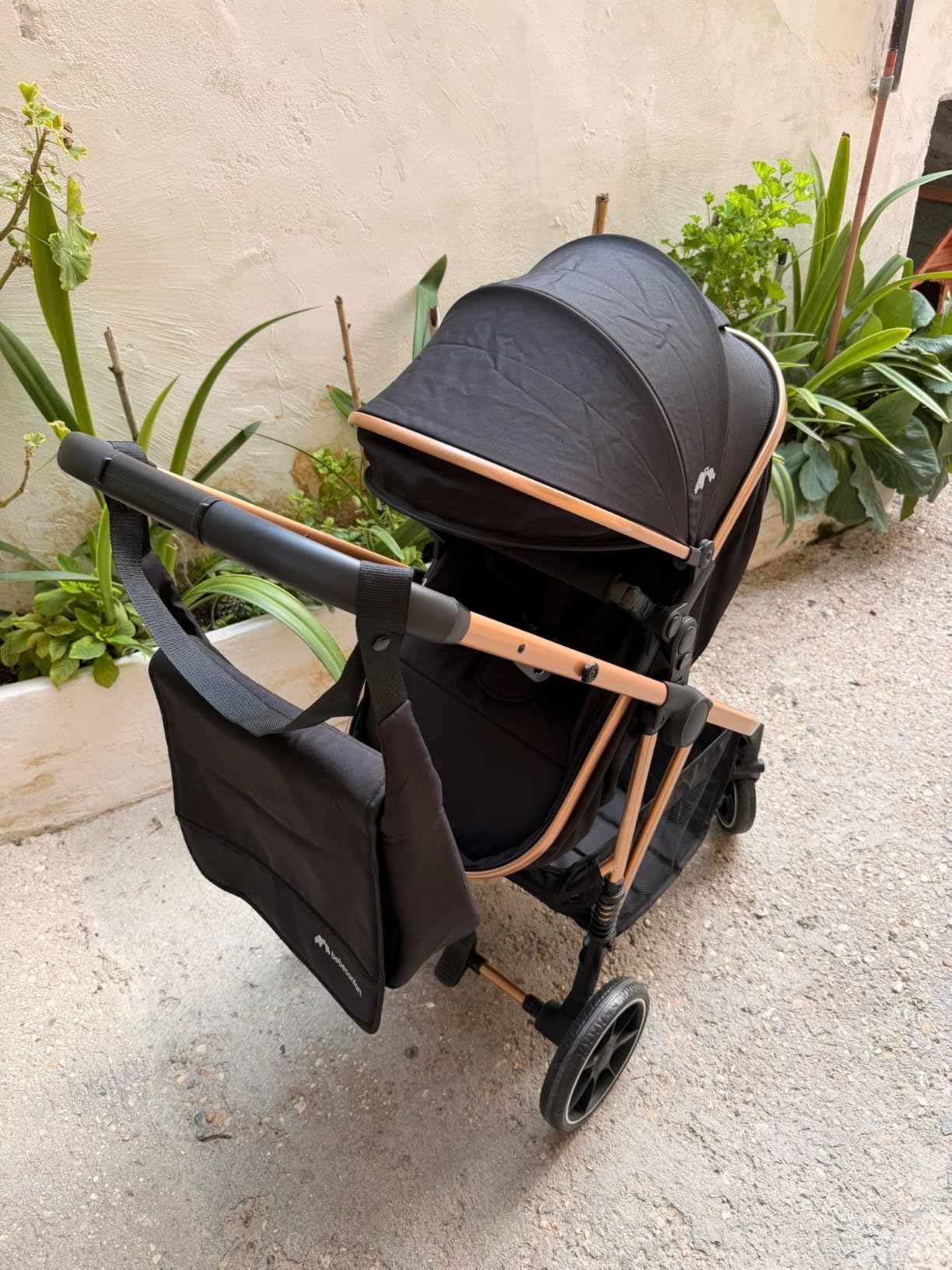 Bebé Confort Zaria Trio passeggino 3 in 1 nero oro i-Size