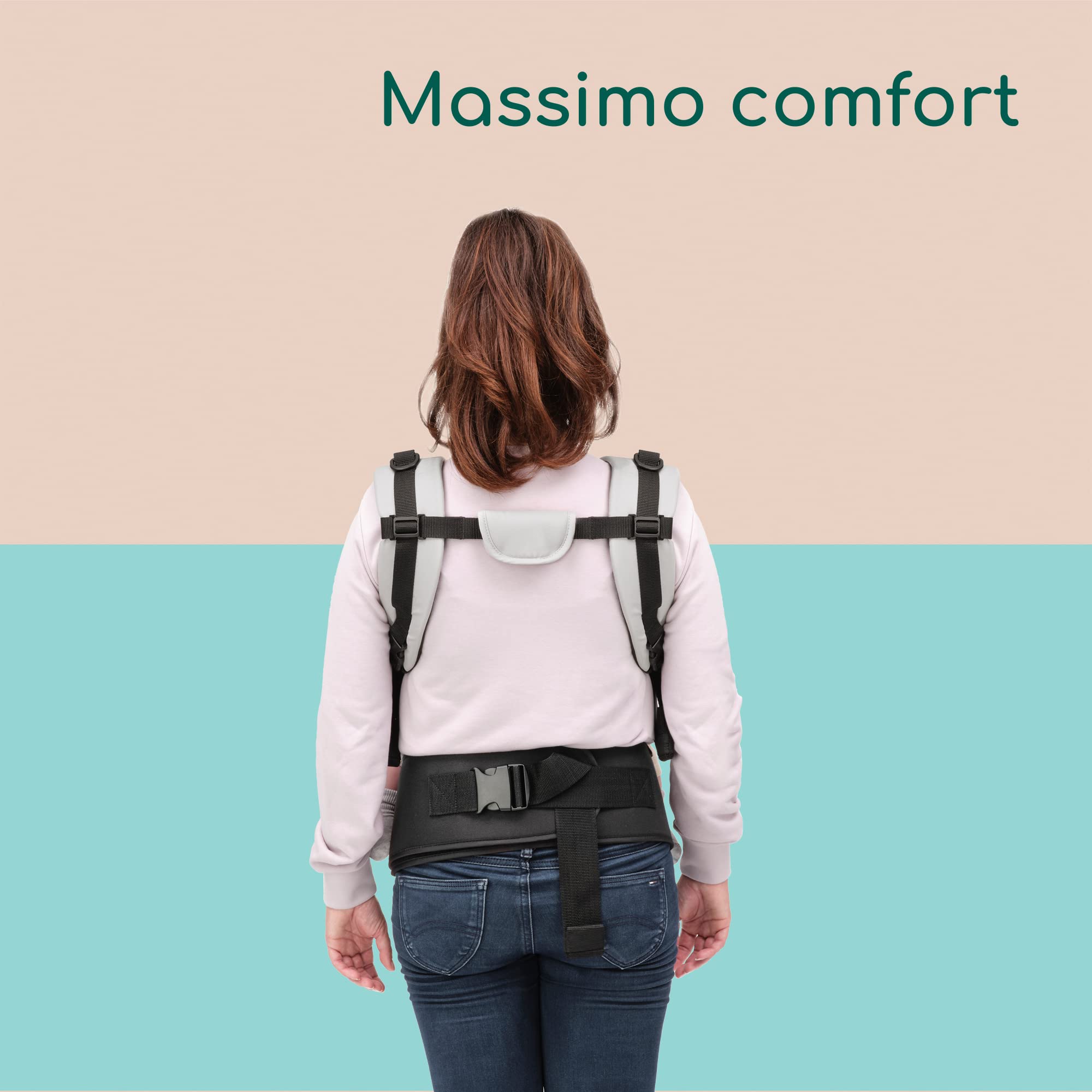 Bebé Confort PhysioNest Marsupio Ergonomico Grey Mist 0-36 mesi