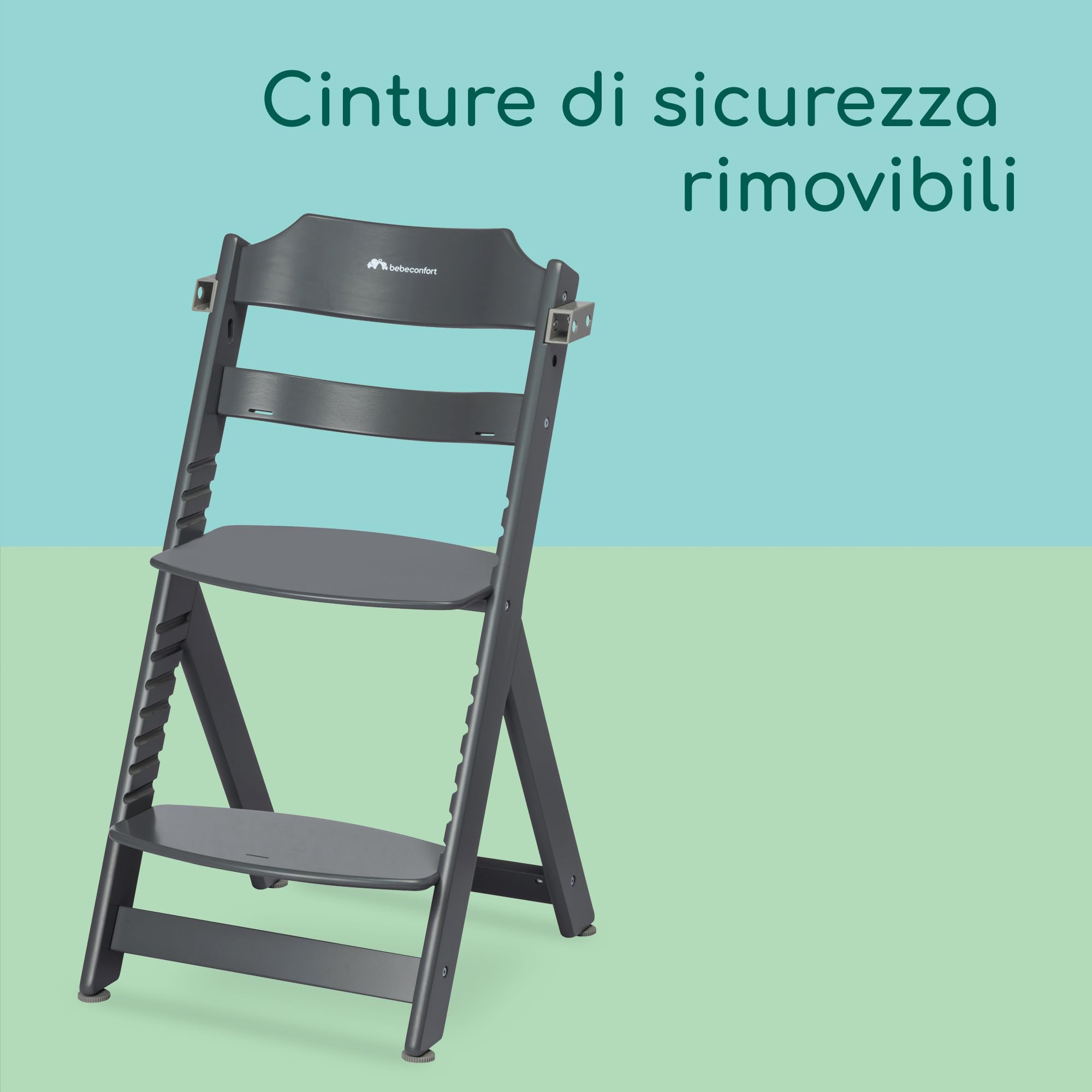 Bébé Confort Timba Seggiolone con Cuscino Grey Mist