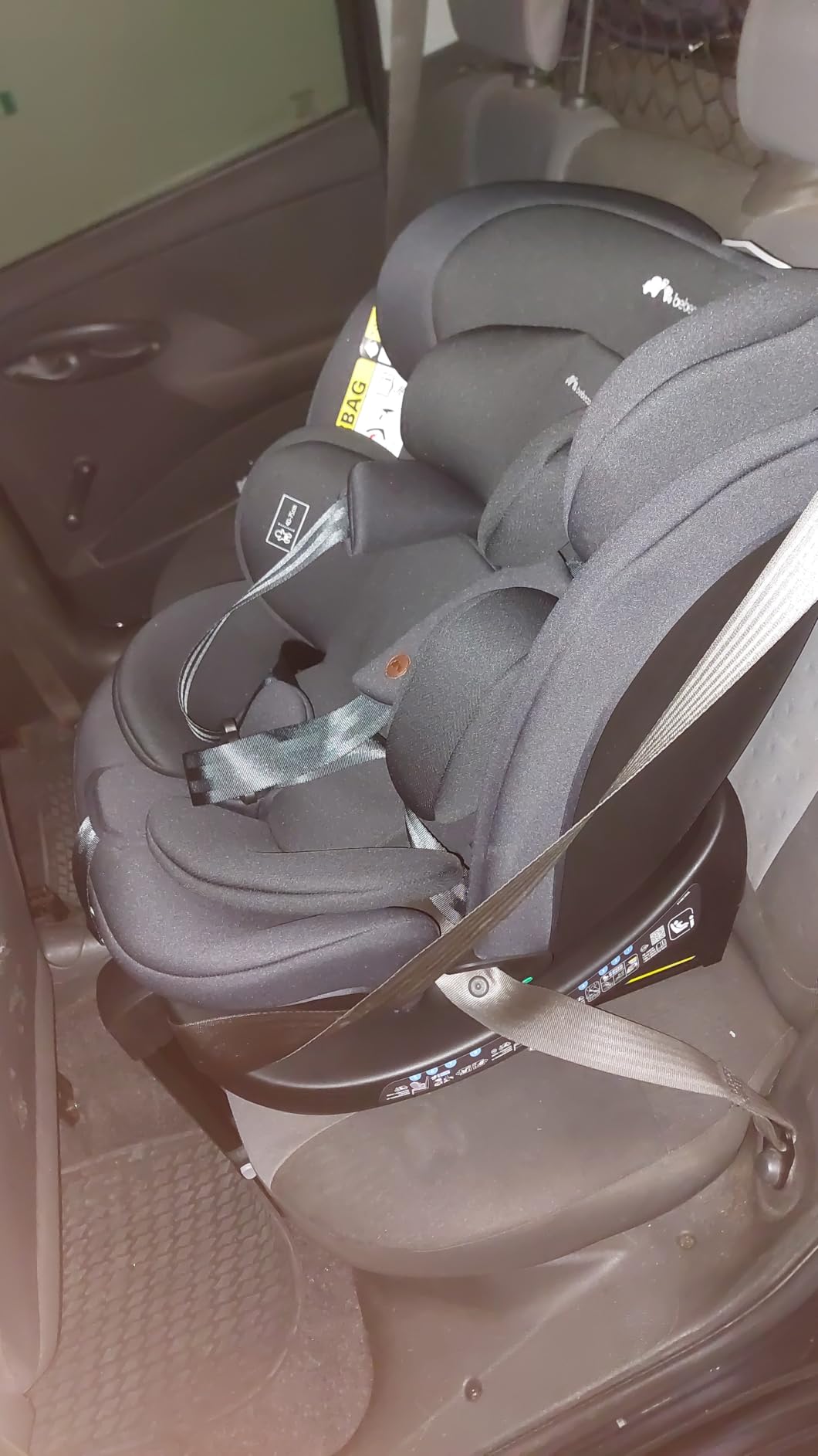 Bebé Confort RevolveFix Plus 360 seggiolino auto Full Black