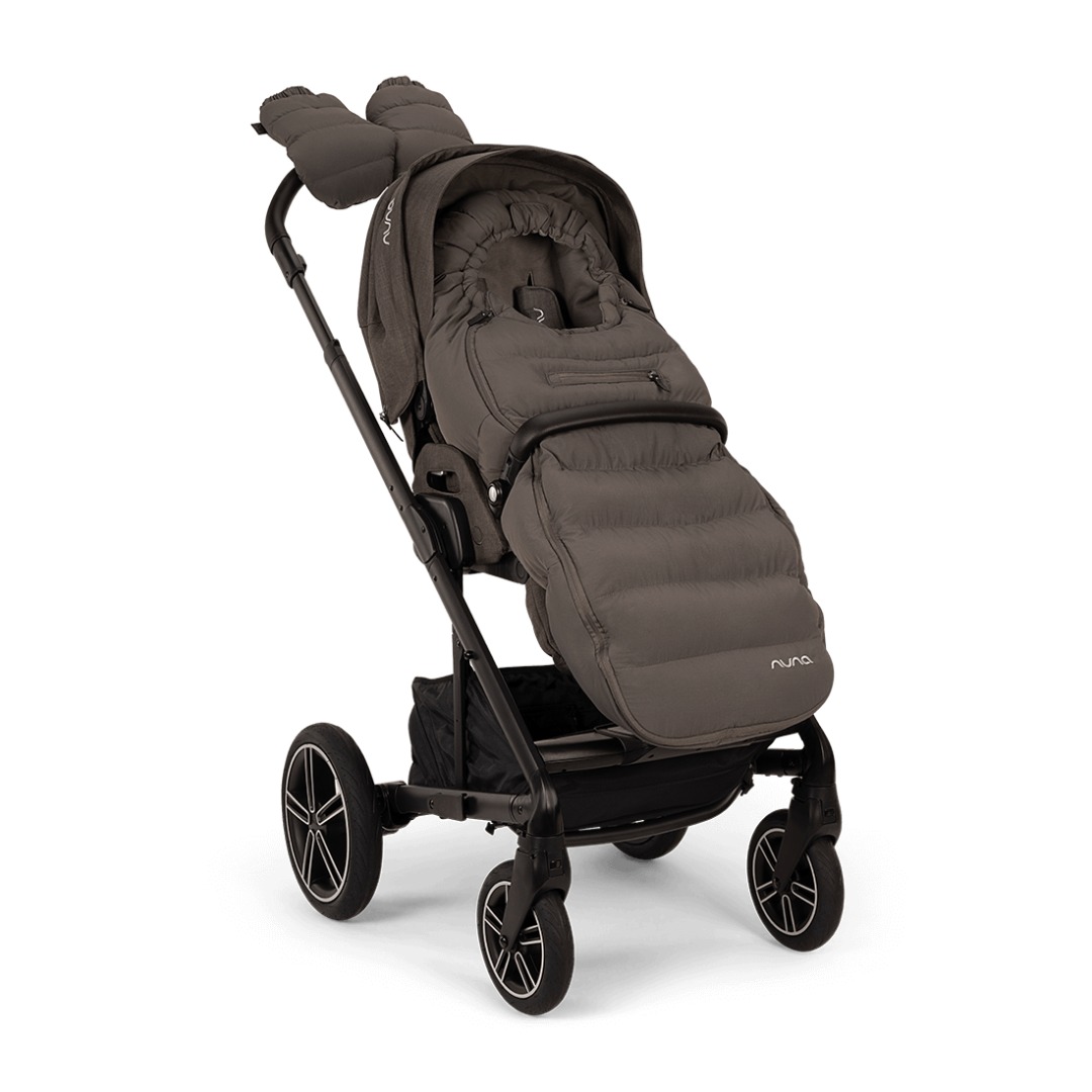 Nuna Kit Invernale sacco passeggino lana merino + moffole