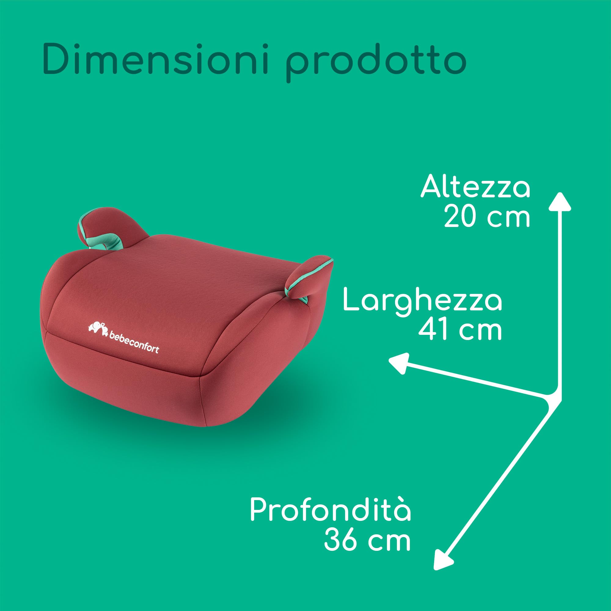 Bebé Confort Manga i-Safe Rialzo Auto Sunset 125-150 cm